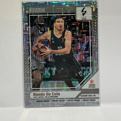 Panini Donruss Euroleague Nando De Colo #48 Press Proof Card 2024-25 new