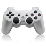 Playstation 3 Controller Wireless Silver OEM New