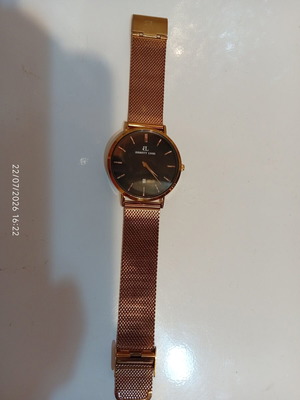 Abbott Lyon watch used, rose gold mesh strap
