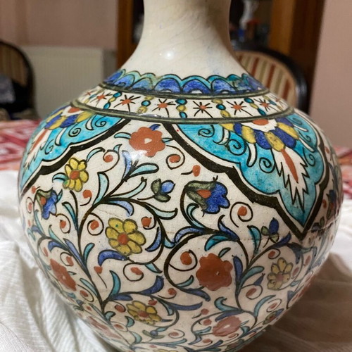 Fantastiko Iznik Vase used, handmade