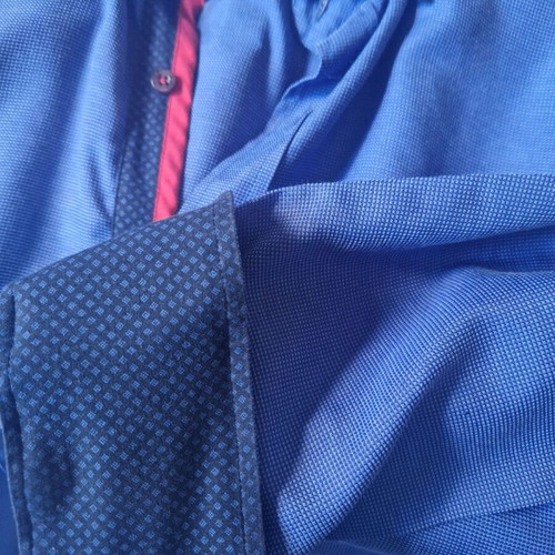 Aslanis men's shirt new, size XL, blue