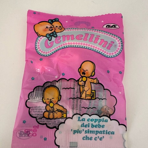 Gemellini twins new pink sealed bag from the 90s
