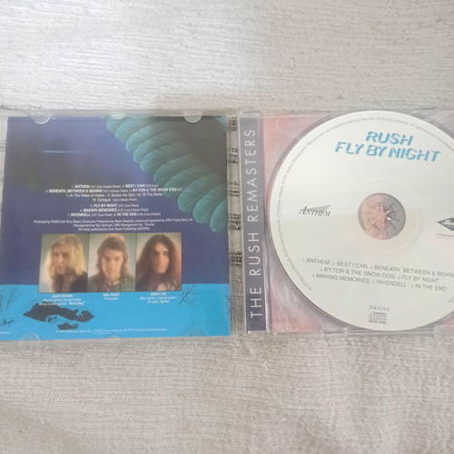 Rush Fly by Night CD The Rush Remasters like new, rock