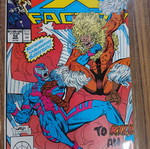 X-Factor Marvel Comics 1986 used, foreign language