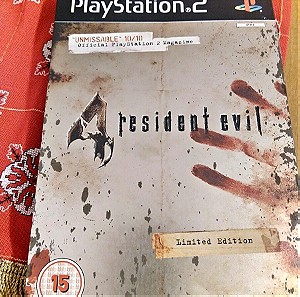 Resident Evil 4 steelbook PS2