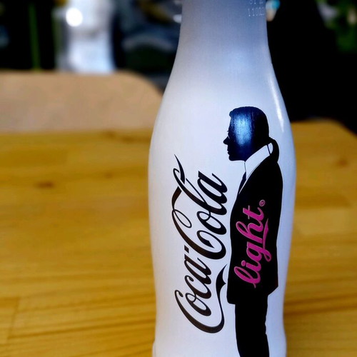 Coca-Cola Light Karl Lagerfeld Limited Edition 2010 bottle new, sealed