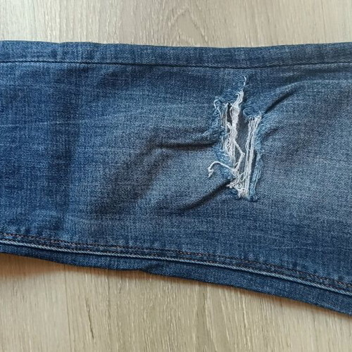 Stradivarius Super High Waist skinny jeans like new, size 38 blue