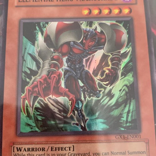 Elemental Hero Necroshade Yu-Gi-Oh card new, super rare