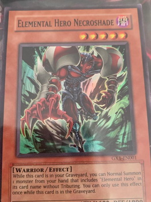 Elemental Hero Necroshade κάρτα Yu-Gi-Oh καινούργια, super rare
