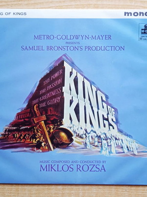 Miklos Rozsa King Of Kings Soundtrack vinyl record in very good condition