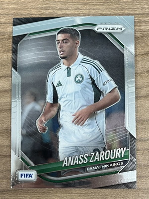 2025-26 Panini Prizm FIFA Soccer Anass Zaroury card like new