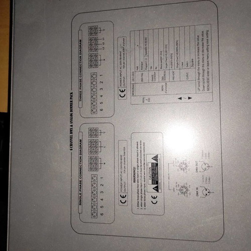Dimmer 6 channel DMX used