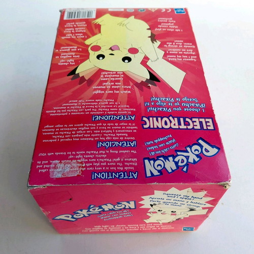 Pokemon Electronic I Choose You Pikachu 1998 Nintendo new