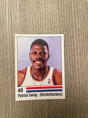 Panini NBA 89 Patrick Ewing nr 40 καινούργιο σπάνιο συλλεκτικό