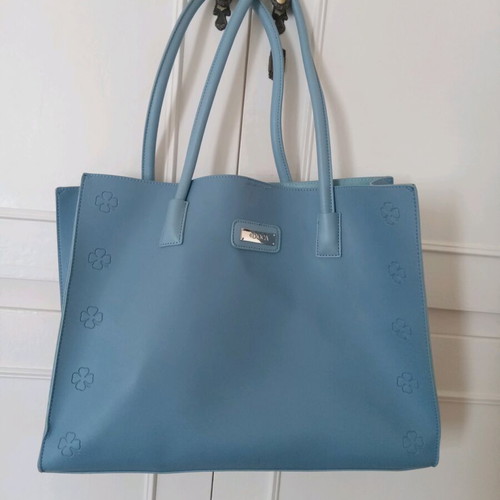 Doca shoulder bag large blue used