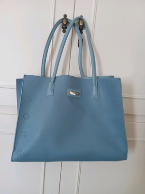 Doca shoulder bag large blue used
