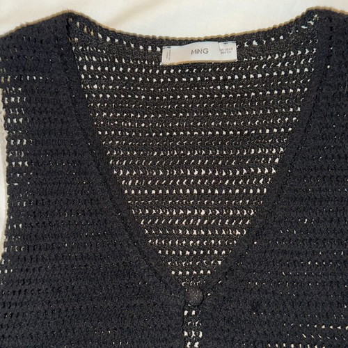 Mango Crochet boho summer co-ord set vest & mini skirt