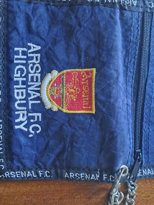 Arsenal wallet like new, authentic