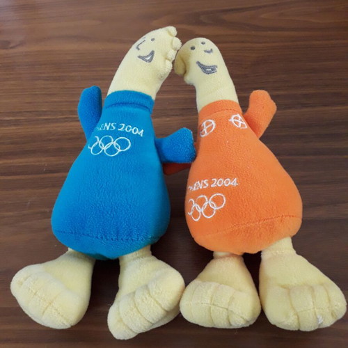Athens 2004 Olympic Games mascot plush set