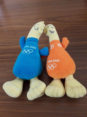 Athens 2004 Olympic Games mascot plush set