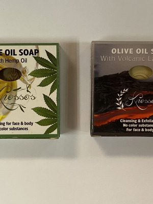 Knossos Olive Oil Soap with Hemp Seed Oil, 120g