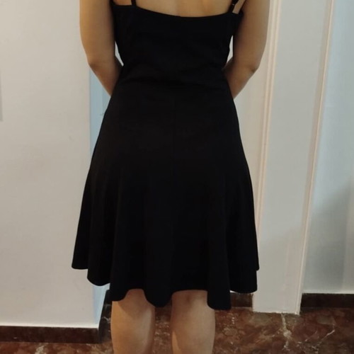 Ysatis knee-length dress like new, black, size 3