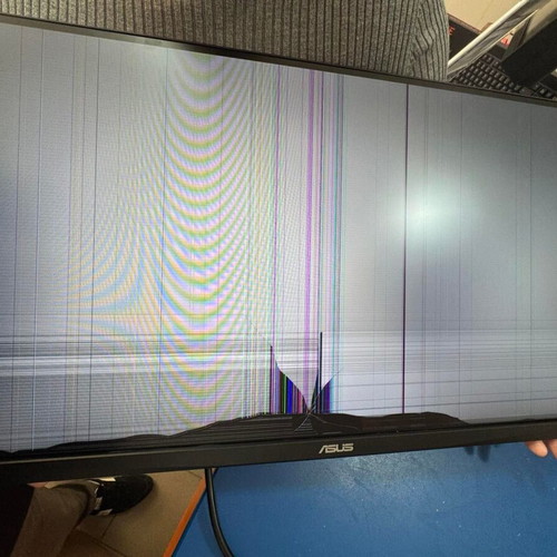 Asus TUF Gaming VG1A 27" μεταχειρισμένη με πρόβλημα panel για ανταλλακτικά ή επισκευή