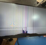 Asus TUF Gaming VG1A 27" μεταχειρισμένη με πρόβλημα panel για ανταλλακτικά ή επισκευή