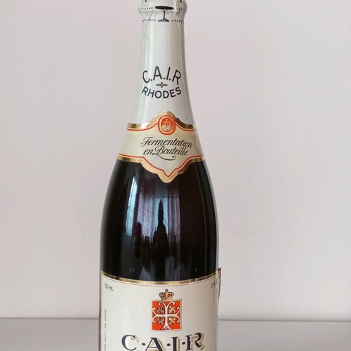 Vintage Collectible Bottle CAIR Rhodes Brut (Late 1980s) - Untouched