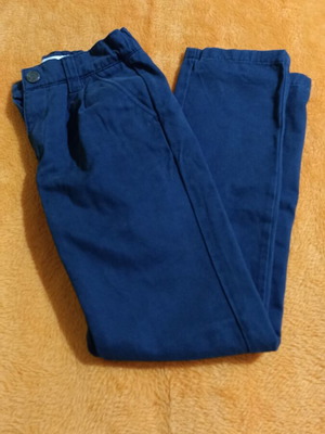 Orchestra chino pants for 7-year-old boy like new, blue