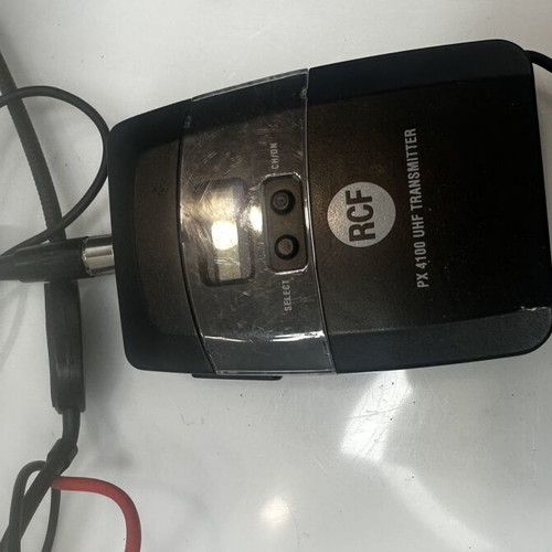 RCF RX4016 microphones used with wireless bodypack cases in poor condition
