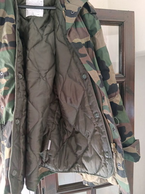 Woodland jacket with removable lining