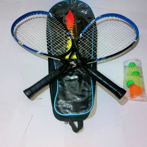 Rackets new with free shuttlecock pack