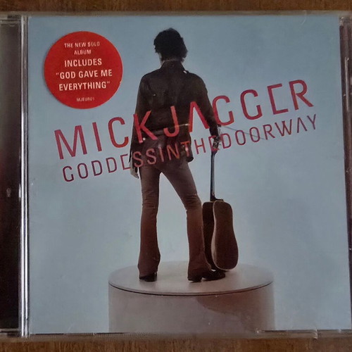 Mick Jagger Goddess in the Doorway CD like new, rock