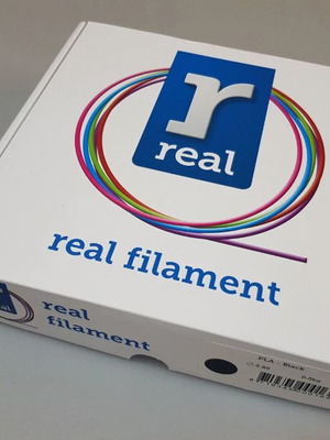 PLA filament black 2.85 like new