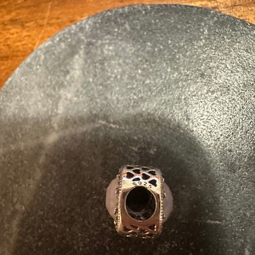 Silver symbol for bracelet like new used