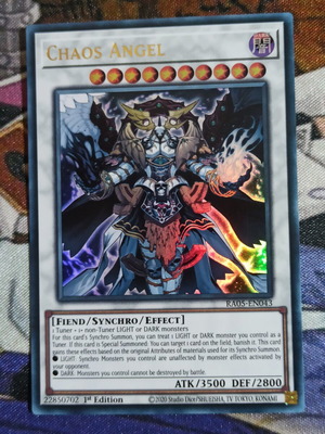 Chaos Angel Ultra Rare Yu-Gi-Oh! карта