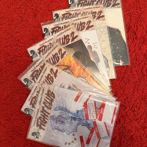 Fight Club 2 comic book set new, issues 0,1,3,4,5,6,7