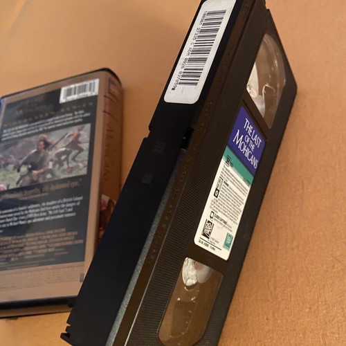 The Last of the Mohicans VHS tape like new, Widescreen NTSC