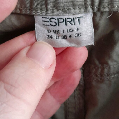 Esprit Bermuda size S like new, khaki