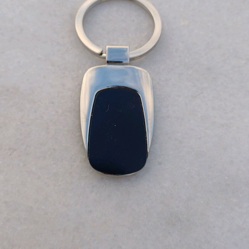 Keychain new in black and silver color