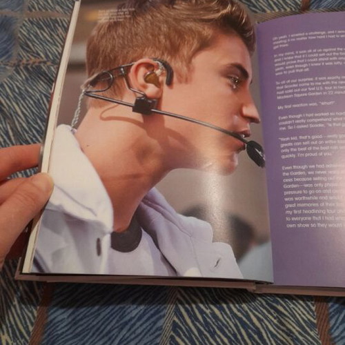 Justin Bieber book like new