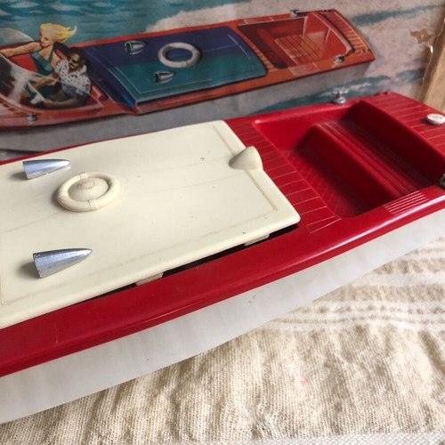 Tri-ang Scalex Electric Speed Boat 415S vintage used toy