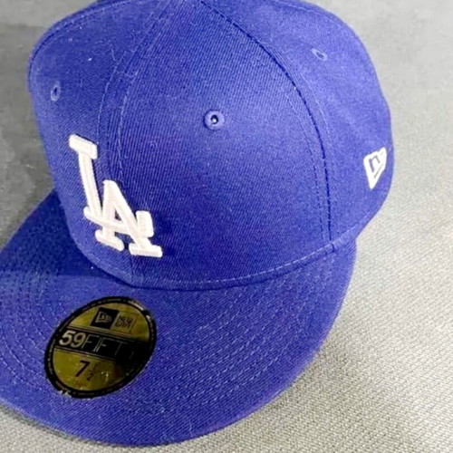 New Era LA Dodgers 59FIFTY fitted cap, blue, size 7 1/2