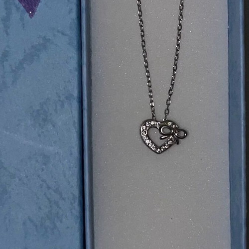 Heart necklace 925 silver Jools new, silver
