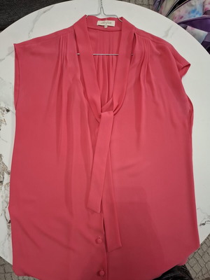 Lucifair tunic size 48 salmon coral like new
