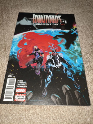Inhumans Judgment Day Marvel κόμικ καινούργιο, αγγλικά
