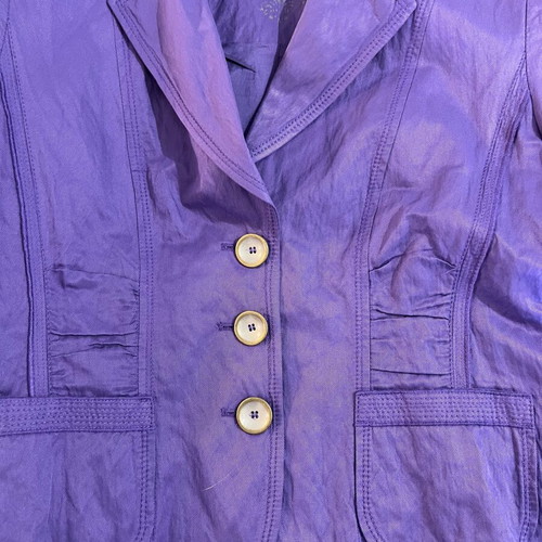 Gerry Weber blazer purple with crash-optik