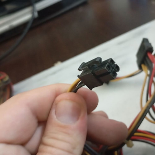 Powertech 450 watt computer power supply used, tested and functional