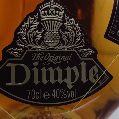 Dimple 70cl 40%vol 15 years old Fine Old Original DeLuxe Scotch Whisky in wooden case new